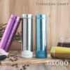 超優惠特推~7/24止【TiKOBO】Slim 純鈦星光 鈦保溫瓶／鈦隨行瓶／鈦保溫瓶 400ml (多色可選) 無底套 贈瓶刷：圖片 4