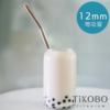 【TiKOBO】專利雙切口 純鈦吸管 鈦吸管 粗吸管 彎吸管 環保吸管 (贈矽膠套&吸管刷)：圖片 7