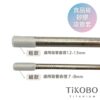 【TiKOBO】食品級矽膠 皇冠吸管套/ 吸管帽 (粗.細可選) 1入：圖片 5