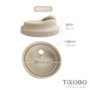 新品【TiKOBO】矽膠蛋形杯蓋 (6色可選)：圖片 17