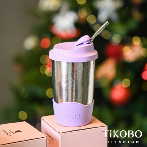 限時特惠~5/14止【TiKOBO】鈦愛媽咪 | 鈦力棒 + 雙層真空蛋型杯 (含杯蓋＆矽膠杯套) 多色可選 送細吸管19公分 (含吸管套) 達滿額禮！：圖片 9