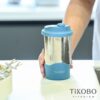 限時特惠~7/24止【TiKOBO】品味輕食｜純鈦雙層真空 蛋形杯 (贈杯蓋＆杯套) ＋專利萬用鈦砧板 抗菌沾板 鈦盤 烘焙烤盤 露營餐盤 切菜板 (中砧板)加贈鈦好擦1入：圖片 23
