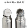 【TiKOBO】經典袋鼠瓶專用  １代全鈦杯蓋 (含矽膠止水圈)：圖片 6