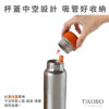 【TiKOBO】經典袋鼠瓶專用  １代全鈦杯蓋 (含矽膠止水圈)：圖片 4