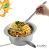 【TiKOBO】新品買一送一｜霸氣鈦湯勺＆霸氣鈦漏勺／火鍋湯勺＆漏勺／油炸鈦漏勺 (2入任選)：圖片 4