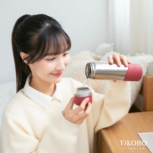 預購【TiKOBO】2代經典袋鼠瓶 700ml (贈吸管固定器純鈦茶隔．粗吸管&吸管套．吸管刷．瓶刷) 多色可選：圖片 10